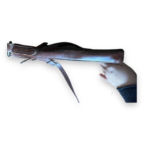 FRYE Melissa Swing Pack Zip Crossbody Bag in Dark Brown Chocolate Brown Leather - Picture 10 of 16